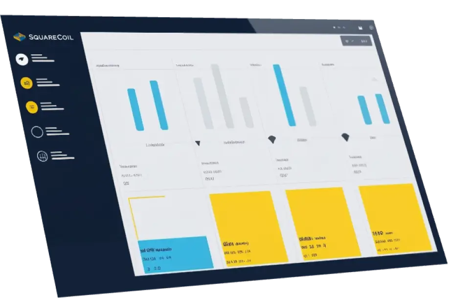 SquareCoil project dashboard