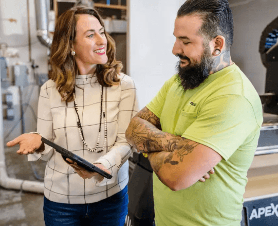SquareCoil onsite implementation training for sign shops